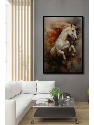 Teona Ahşap Çerçeve Görünümlü Özgürlük Rüzgarı Dekoratif Ahşap Mdf Ev Duvar Tablo Dikdörtgen Ev Duvar Tablo