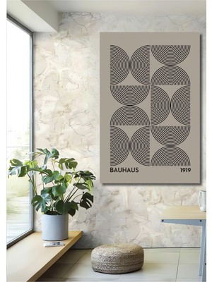 Teona Ahşap Bauhaus Soyut Sanat Ahşap Mdf Dekoratif Ev/işyeri Duvar Tablo Dikdörtgen Ev/işyeri Duvar Tablo