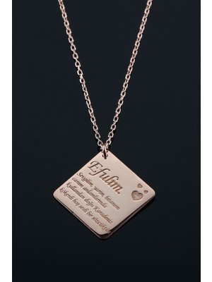 Famira 925 Ayar Gümüş Efulim Kolye