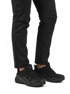 Scooter Siyah Su Geçirmez Erkek Outdoor Ayakkabı Kaymaz Taban ve Konforlu Tasarım