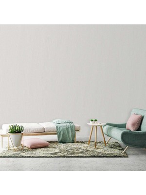 Adawall Adawall 6801  | Textured Plaın Duvar Kağıdı (6801-2 : Gri, Açık, Gümüş)