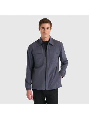 New Balance MNJ3548 Antrasit Erkek Mont & Yelek