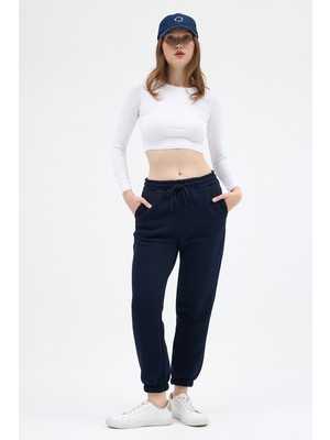 Rays Laci Yan Şerit Detaylı Kadın Eşofman 9209M