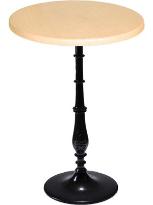 Dockers Bistro Döküm Masa (ÇIPA-6006 Werzalit Yuvarlak Q 60CM)  - Akçaağaç