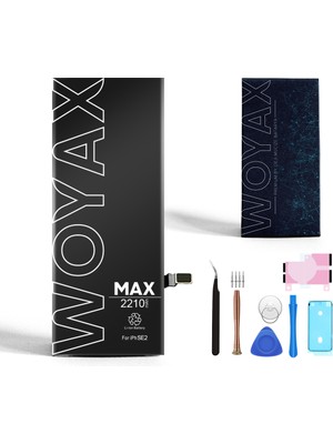 Woyax iPhone SE2 Uyumlu Premium Li-ion Batarya 2210 mAh