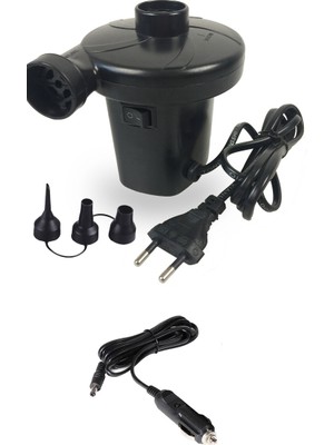 Yatak Şişirme Havuz Şişirme - Boşaltma Pompası Elektrikli + Araç