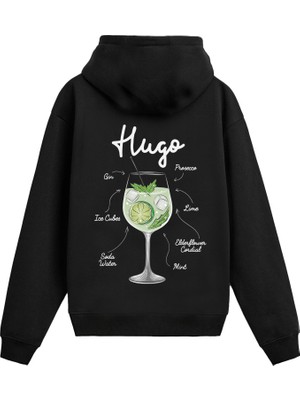 Colermi Hugo Sırt Baskılı Hoodie