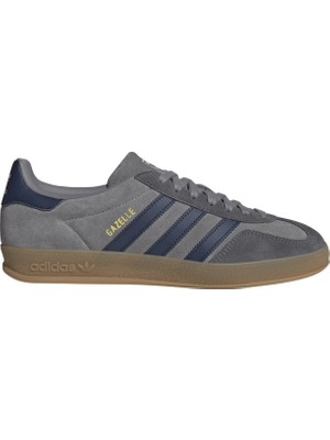 Adidas JQ8397 Gazelle Indoor Gri Erkek Lifestyle Ayakkabı