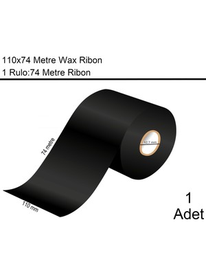 Marketix 110x74 Metre Wax Ribon 1 Adet