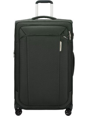 Samsonite Yeşil Spinner Respark - Körüklü 4 Tekerlekli 79 cm Büyük Boy Valiz