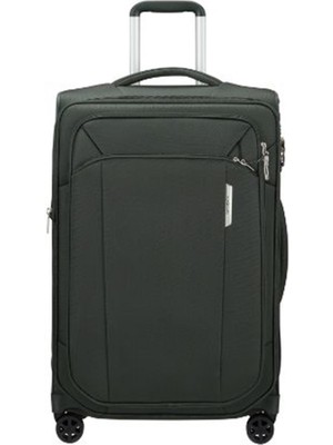 Samsonite Yeşil Respark Spinner - Körüklü 4 Tekerlekli Orta Boy Valiz 67 cm