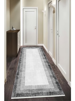 Bazaar Forum Pamuk Taban Dijital Baskı Kaymaz Tüy Dökmeyen Makinada Yıkanabilir Salon Halısı Mutfak Halısı