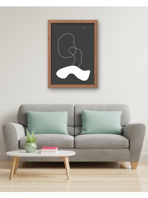 Fuart.Co Kırık Denge Dijital Baskı Poster (Çerçevesiz) MOFU