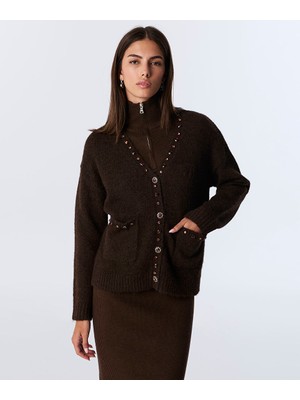 Twist KARMA AKSESUARLI TRİKO HIRKA TW6250050276074