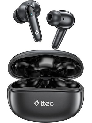 Ttec Airbeat Pro Gerçek Kablosuz ANC - Gürültü Engelleme Tws Bluetooth Kulaklık Siyah 2KM167S