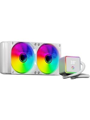 Frisby Frısby FCL-240W Argb 240 Lıquıd Cooler Whıte