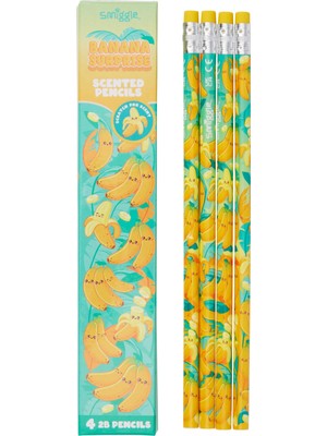 Smiggle - Kokulu 4lü Kurşun Kalem Seti