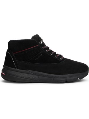 Tommy Hilfiger Siyah Erkek Bot Hılfıger W Nbk Sde Hybrıd Boot