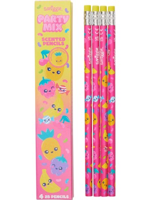 Smiggle - Kokulu 4lü Kurşun Kalem Seti