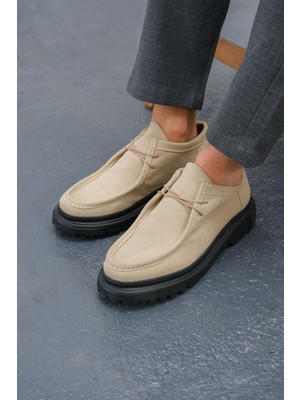 Aesco MN2404 - Sst Castle Erkek Ayakkabı Bej