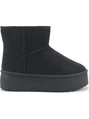 Polaris 326559.Z 5pr Siyah Kadın Kar Botu