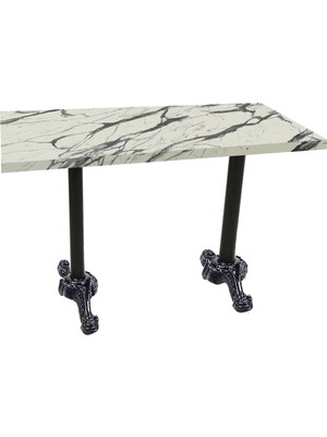 Dockers Çipa Laminat Tabla Masa (80X120) - Afyon Marble