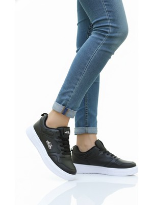 Slazenger Siyah Beyaz Bağcıklı Unisex Spor Ayakkabı