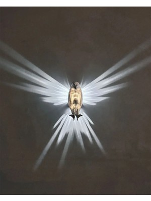 Hivhestin Kartal Kanadı 3D Dekoratif Lamba