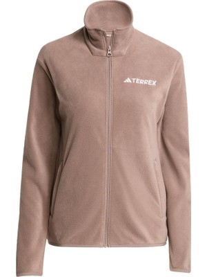 adidas Kadın  Kahverengi  Ceket W MT ESS FZ FL JM3112