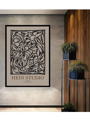 Teona Ahşap Dekoratif Ahşap Dikdörtgen Tablo Soyut Sanat Çerçeve Görünümlü
