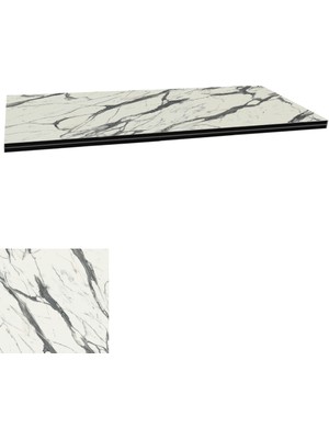 Dockers Kompakt Laminat Masa Tablası (70X120) - Afyon Marble