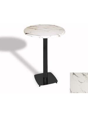 Dockers Tokyo Bistro Werzalit Masa Yuvarlak 70 cm - Afyon Mermer