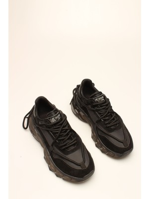 İdil Idil  Es Siyah Süet Anorak Kadın Spor