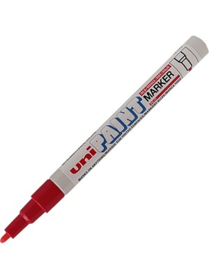 Uni-Ball Uniball Paınt Marker (0.8-1.2 )Boyama Markörü Kırmızı