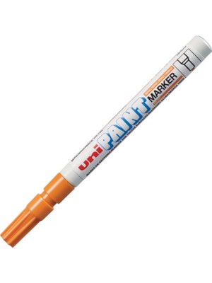 Uni-Ball Uniball Paınt Marker (0.8-1.2 )Boyama Markörü Turuncu
