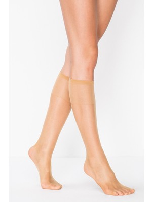 Penti Fit 15 Ince, Parlak 15 Den Pantolon Çorabı - Rahat Lastikli Dizaltı Çorap