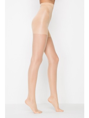 9'lu Eko Paket Penti Sıluet Korseli Külotlu Çorap - Corset Pantyhose-Pentilicious