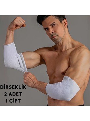 Rutbil Sports Desdeksiz Dirseklik-Fitness-Gym-Koşu-Futbol-Basketbol-Voleybol-Koşu-Boks 1 Çift Dirseklik