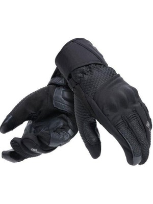 Dainese Livigno Gore-Tex Motosiklet Eldiveni Siyah M Beden Su Geçirmez Termal Konfor