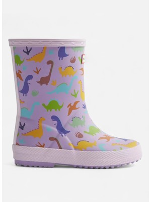 Hunter Originals Wellington Çocuk Lila Bot Çocuk Mor Bot Hfrk0039252-Pd