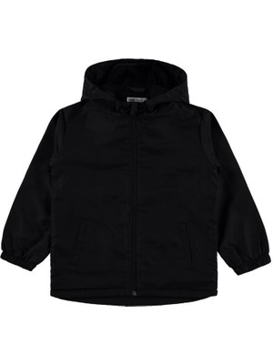 Civil Boys Içi Polarlı Basic 10-13 Yaş Yağmurluk - Siyah 13-14 Yaş