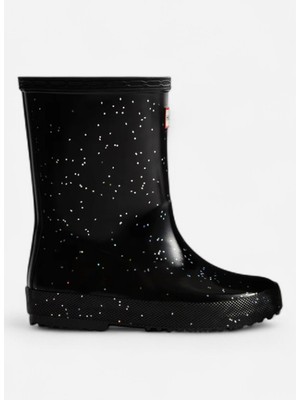 Hunter Siyah Kız Çocuk Yağmur Botu HFRK0038252BLK