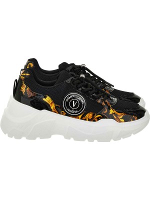 Versace Jeans Couture Siyah Kadın Sneaker 79VA3SC7G89