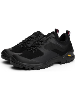 Tommy Hilfiger Siyah Erkek Sneaker Vıbram Low Runner Tech