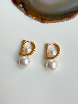 Youes Jewelry 316L Çelik Modern Incili Kadın Küpe