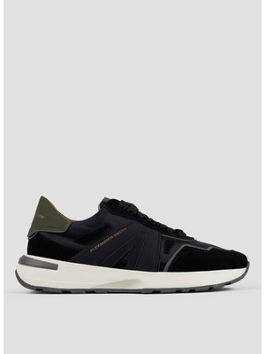 Alexander Smith Siyah - Haki Erkek Sneaker Lıverpool