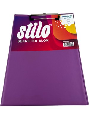 Dörtel Tedarik Stilo Sekreterlik Kapaklı A4 Pastel Renkler Sit-Skr-1222