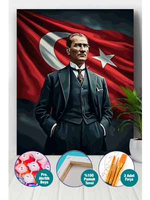 Picasso World Hobby Art Ebedi Lider Sayılarla Boyama Seti
