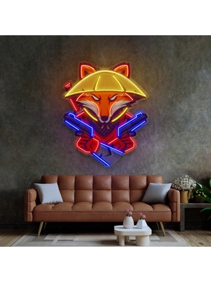 Honey Concept Fox Samurai Neon LED