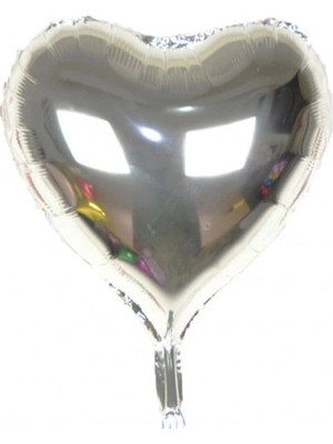 Litae Trend Gümüş Rengi Uçan Folyo Balon 80 Cm.
